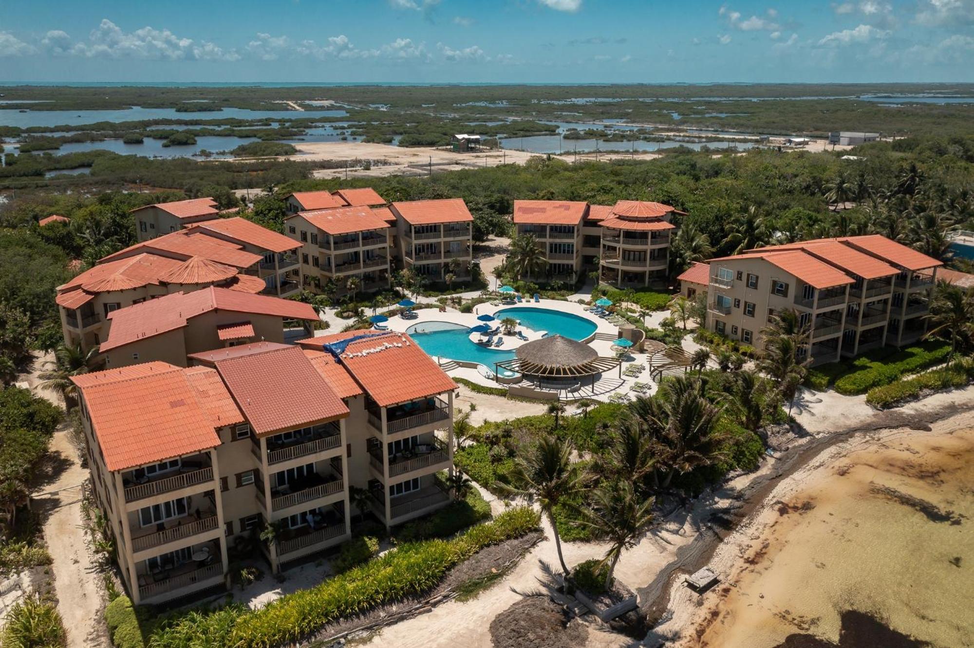 Residences At Barrier Reef 4C Oceanview 2 Bedroom By Stay Floreo San Pedro  Exterior photo