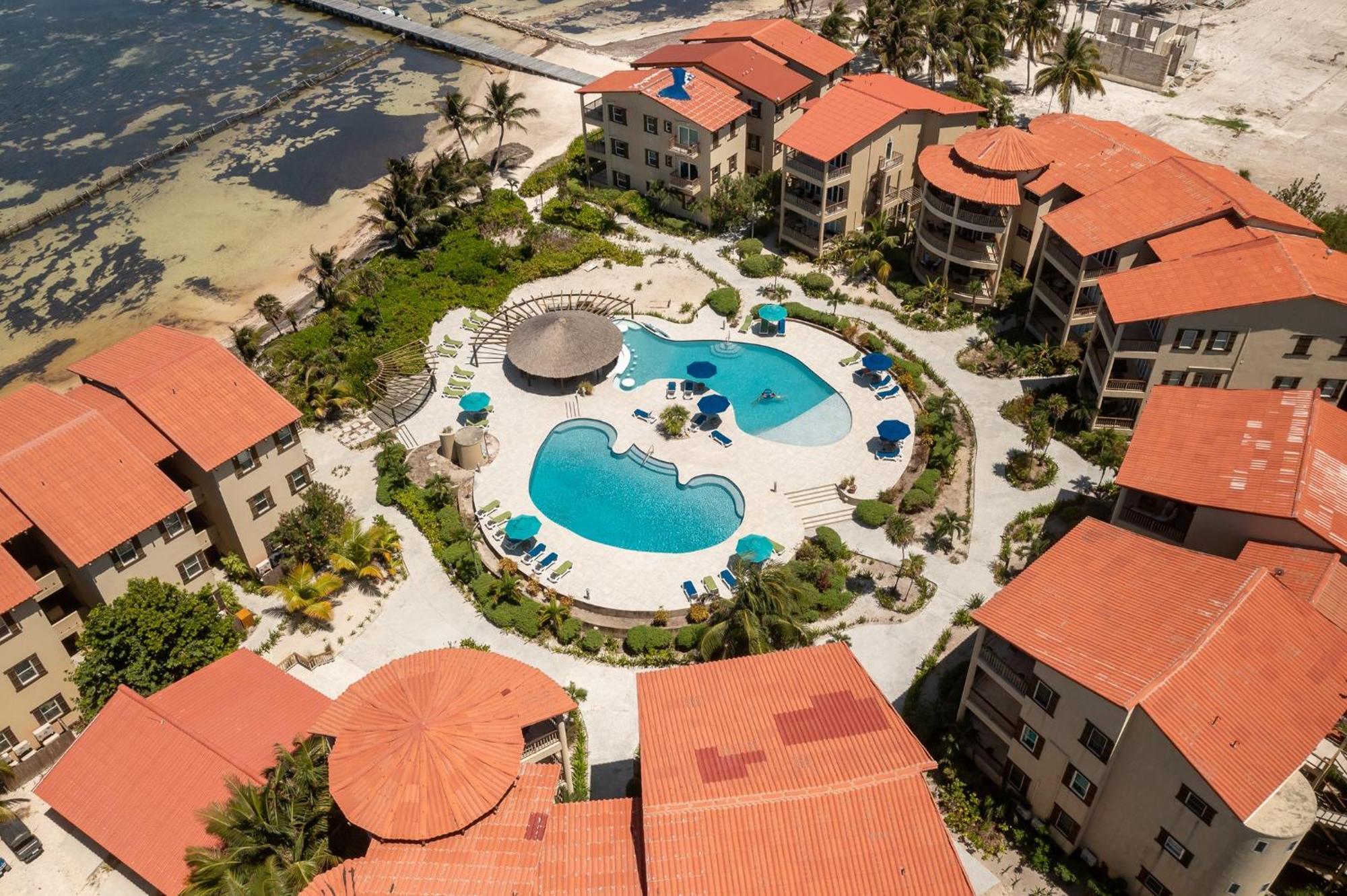 Residences At Barrier Reef 4C Oceanview 2 Bedroom By Stay Floreo San Pedro  Exterior photo