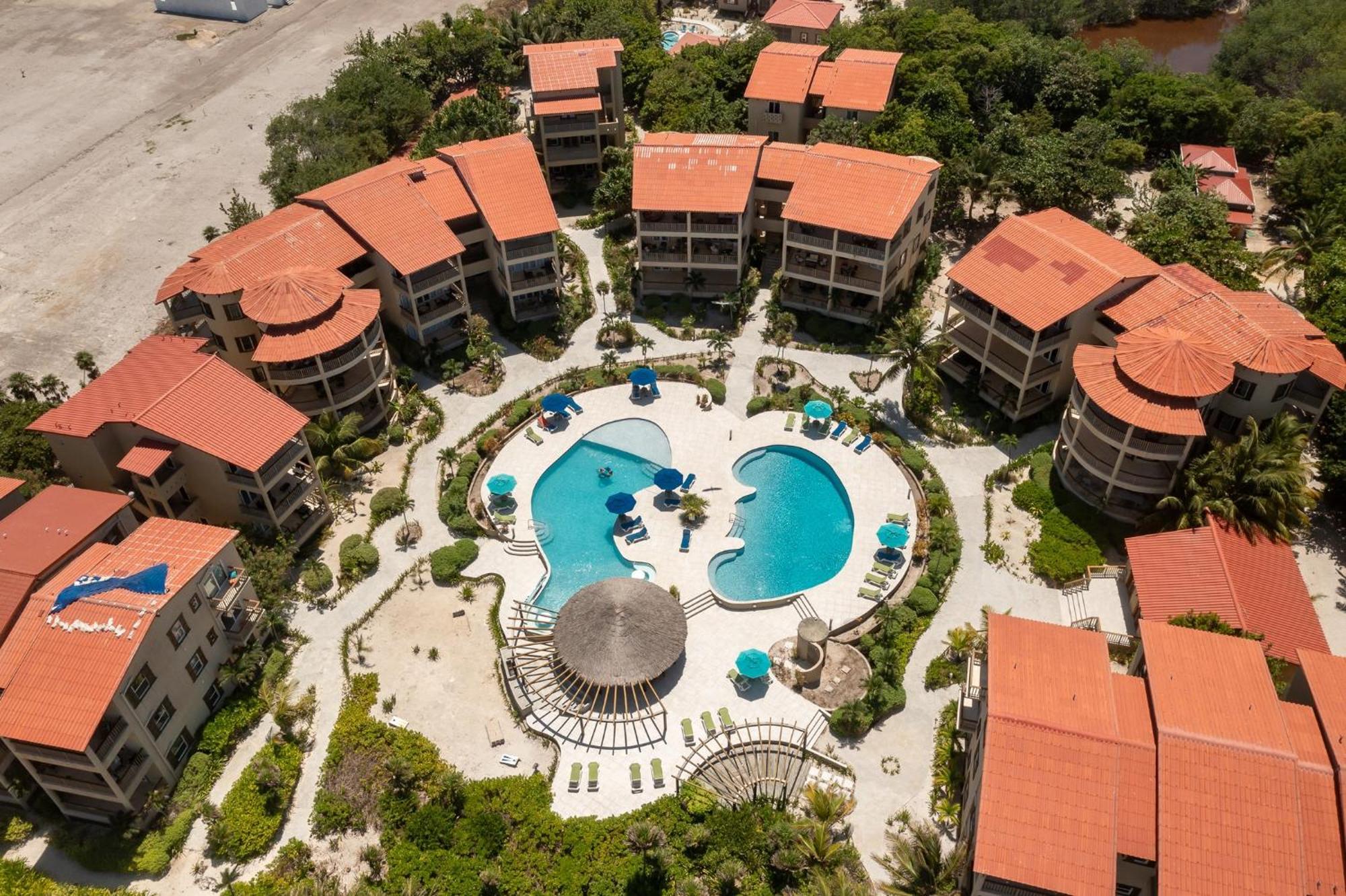 Residences At Barrier Reef 4C Oceanview 2 Bedroom By Stay Floreo San Pedro  Exterior photo