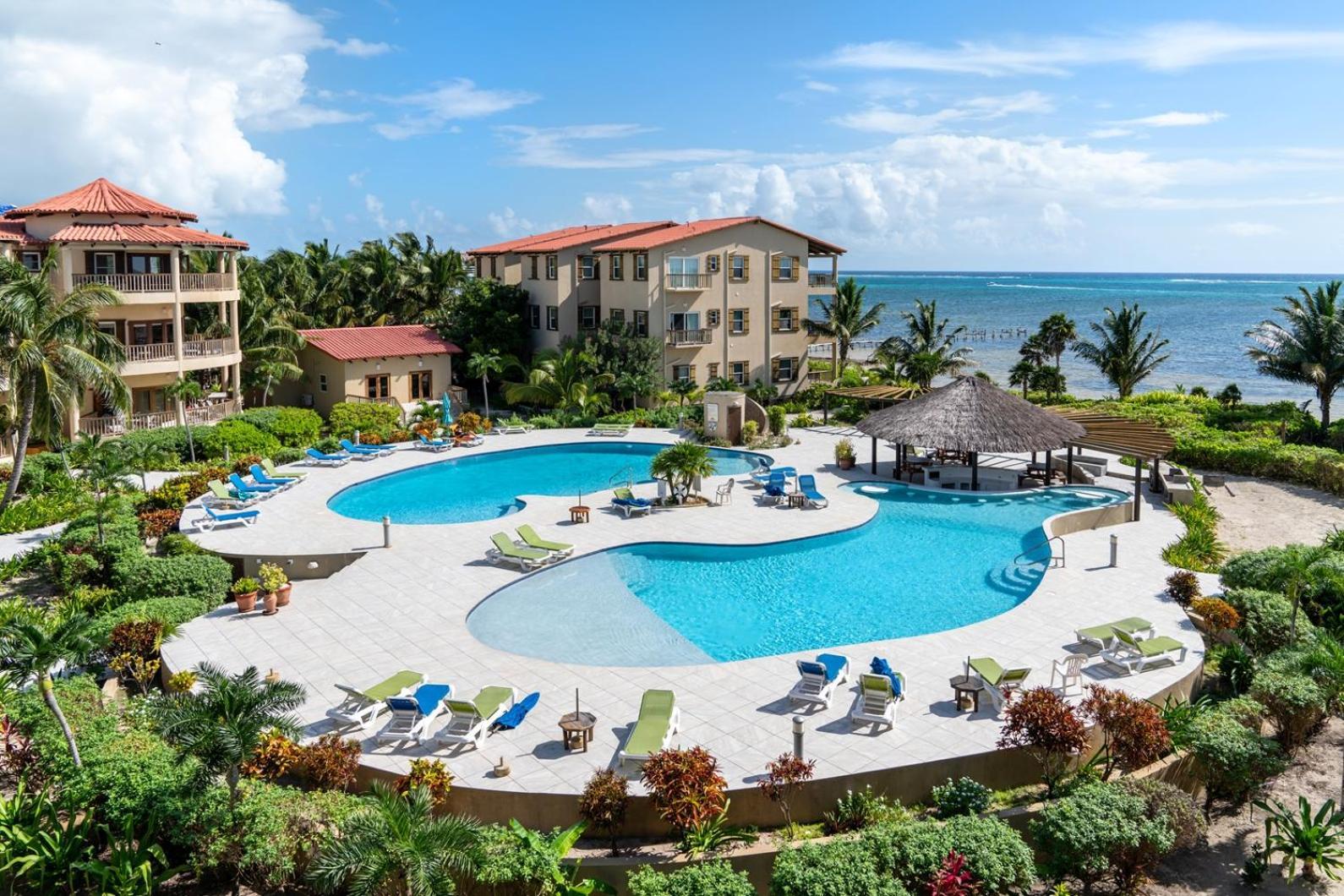 Residences At Barrier Reef 4C Oceanview 2 Bedroom By Stay Floreo San Pedro  Exterior photo