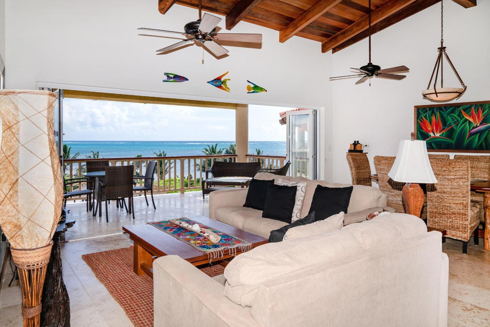 Residences At Barrier Reef 4C Oceanview 2 Bedroom By Stay Floreo San Pedro  Exterior photo